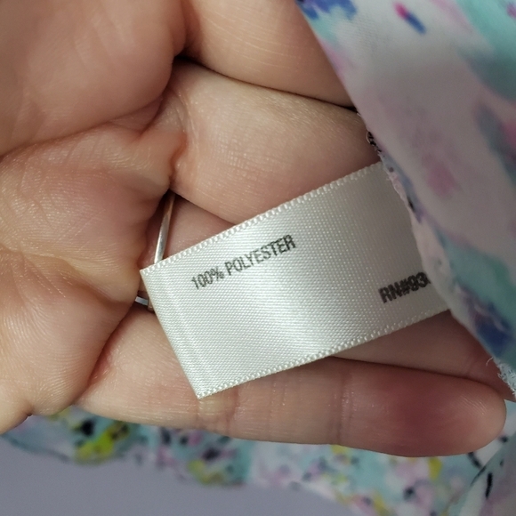 I Heart Ronson Large Work Office Blouse Ruffles - Picture 9 of 14